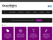 Tablet Screenshot of grassrootssports.co.uk